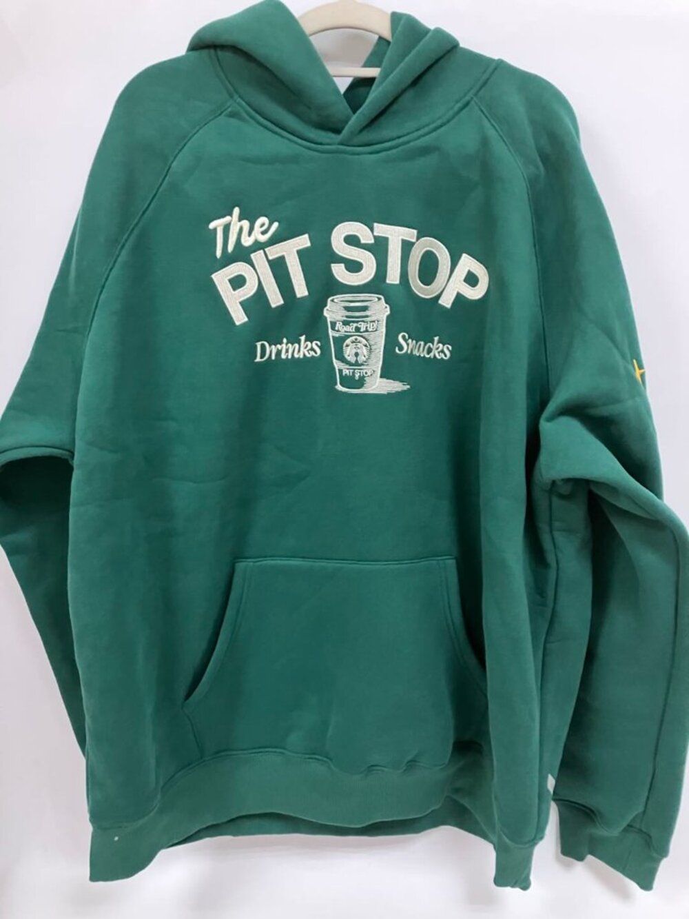 Pre-owned DANDY WORLDWIDE Pullover Hoodie Green Sweatshirt Unisex